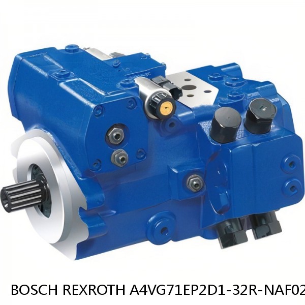 A4VG71EP2D1-32R-NAF02F071FH-S BOSCH REXROTH A4VG Variable Displacement Pumps